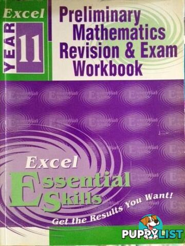 EXCEL YR 11 & YR 12 MATHS Revision & Exam Workbooks