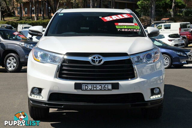 2016 TOYOTA KLUGER GXL (4X2) GSU50R SUV