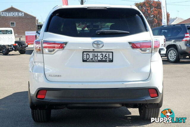 2016 TOYOTA KLUGER GXL (4X2) GSU50R SUV