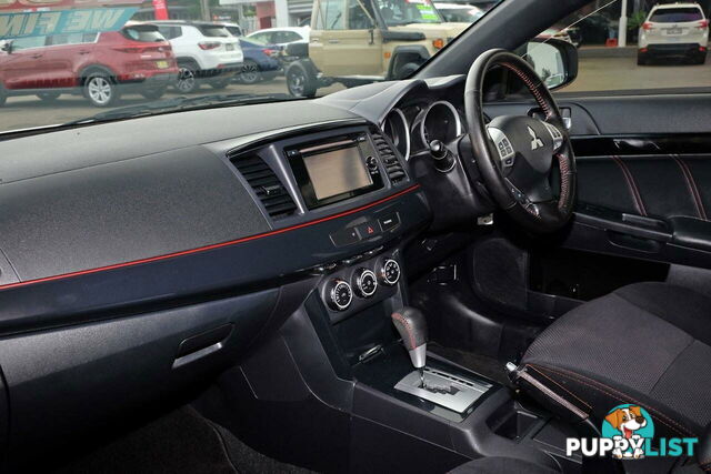 2018 MITSUBISHI LANCER BLACK EDITION (ES) CF MY17 SEDAN