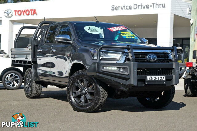 2021 TOYOTA HILUX   DUAL CAB CHASSIS