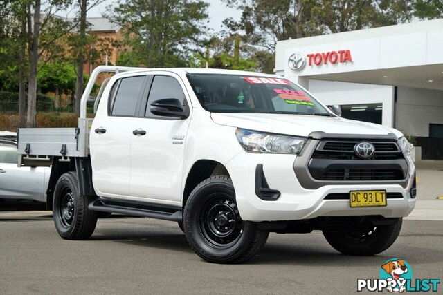 2021 TOYOTA HILUX   DUAL CAB CHASSIS