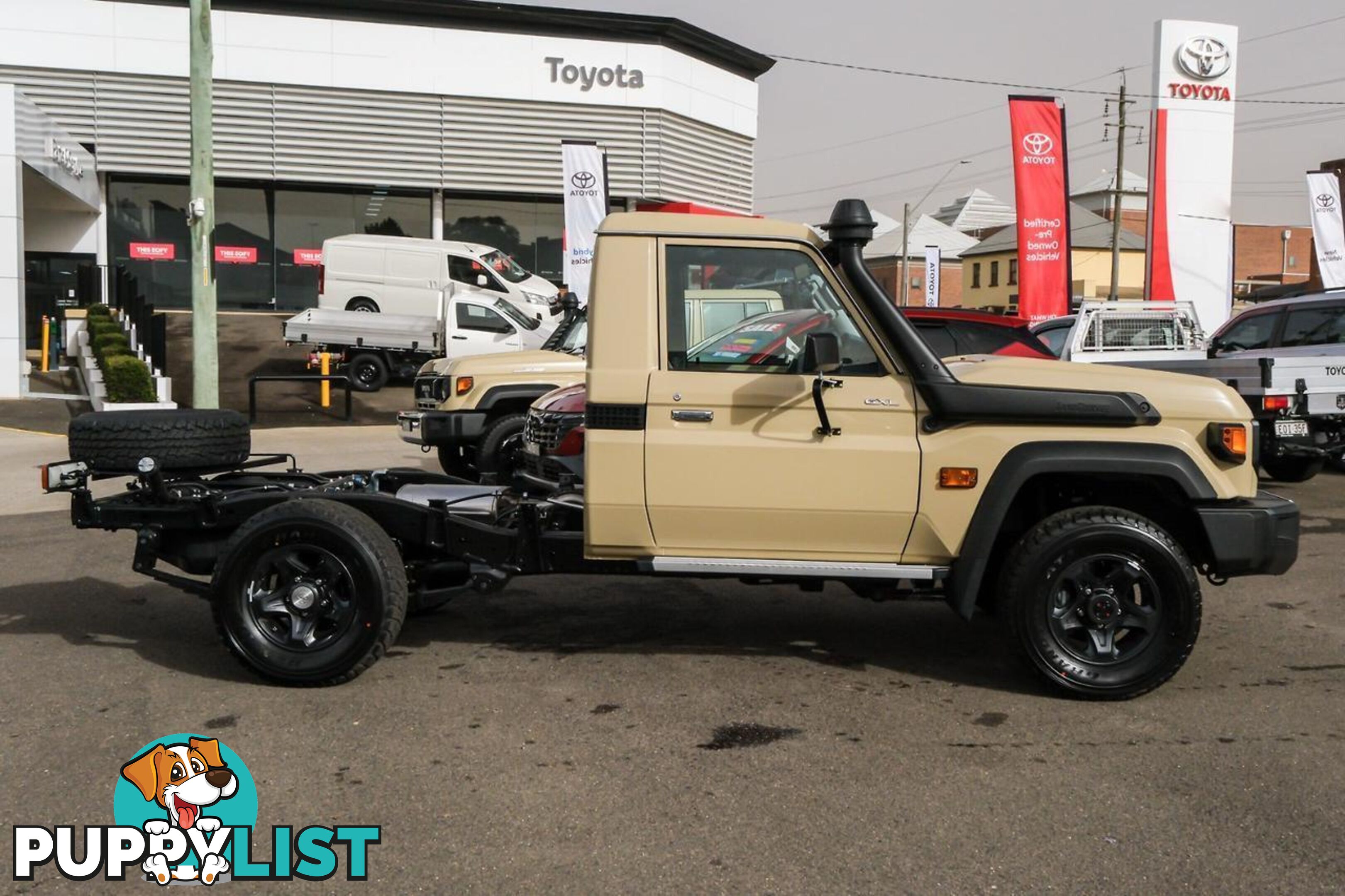 2025 TOYOTA LANDCRUISER   CAB CHASSIS