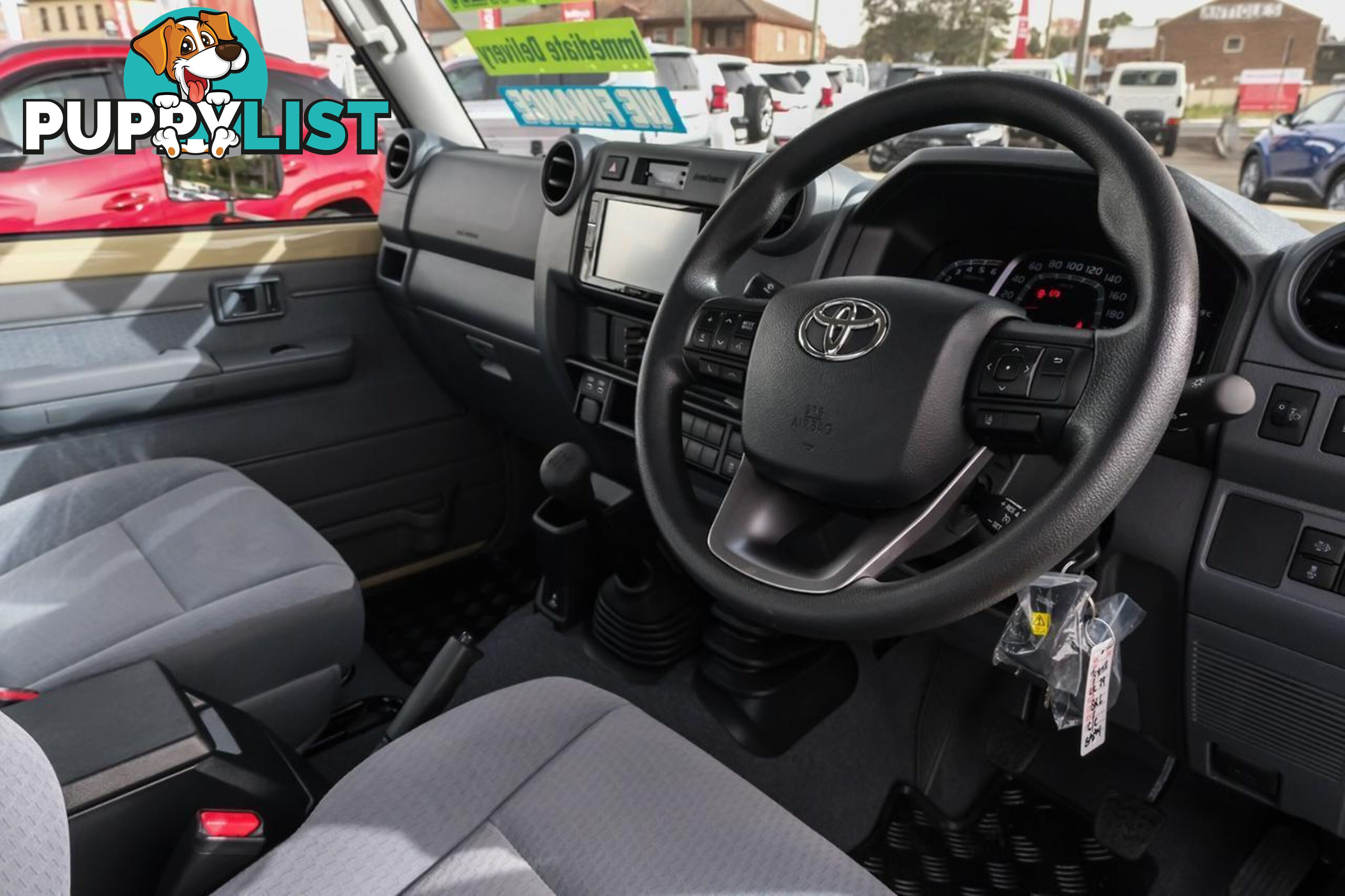2025 TOYOTA LANDCRUISER   CAB CHASSIS
