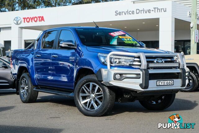 2016 TOYOTA HILUX SR5 (4X4) GUN126R DUAL CAB UTILITY