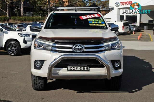 2018 TOYOTA HILUX SR5 (4X4) GUN126R MY17 DUAL CAB UTILITY