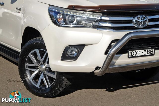 2018 TOYOTA HILUX SR5 (4X4) GUN126R MY17 DUAL CAB UTILITY