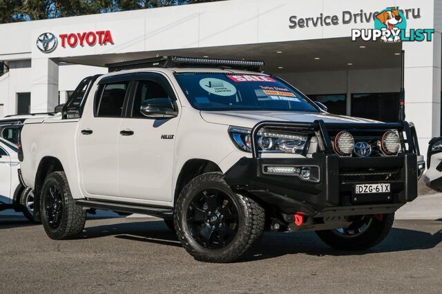2018 TOYOTA HILUX ROGUE (4X4) GUN126R MY19 DOUBLE CAB PICK UP