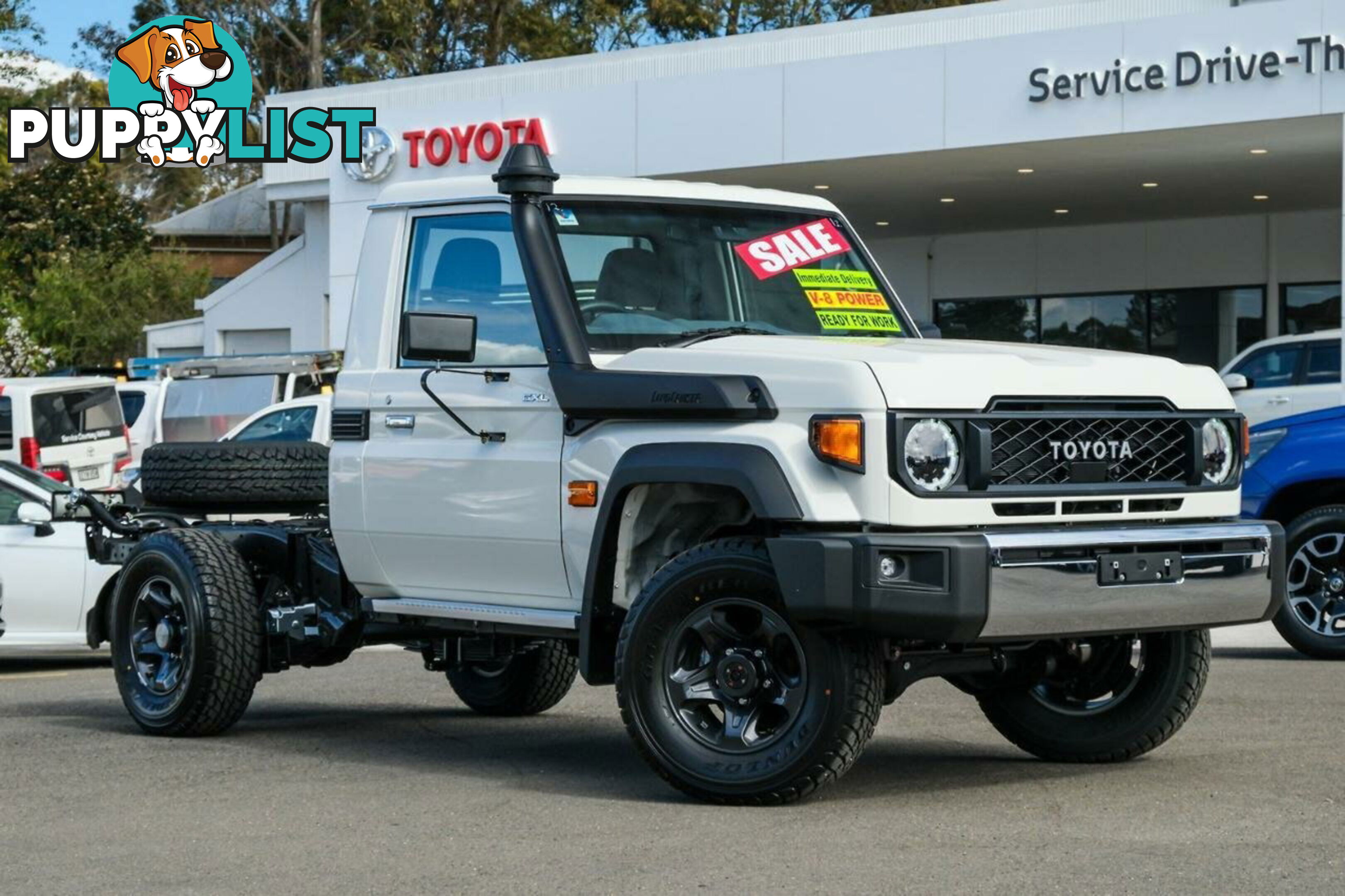 2024 TOYOTA LANDCRUISER   CAB CHASSIS