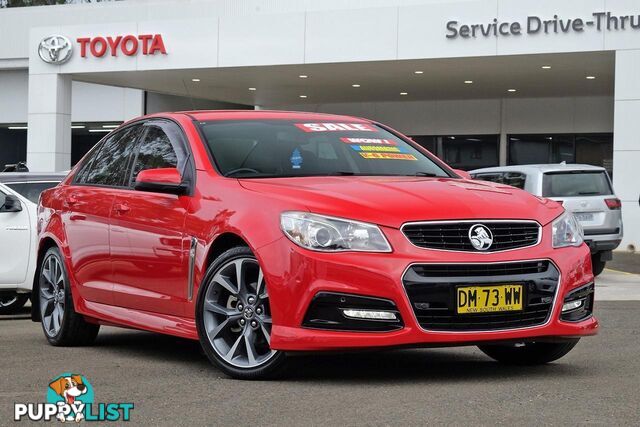 2014 HOLDEN COMMODORE SV6 VF SEDAN