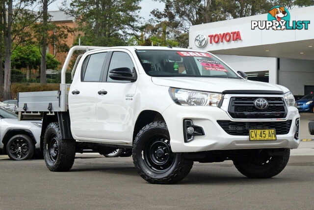 2019 TOYOTA HILUX   DUAL CAB CHASSIS