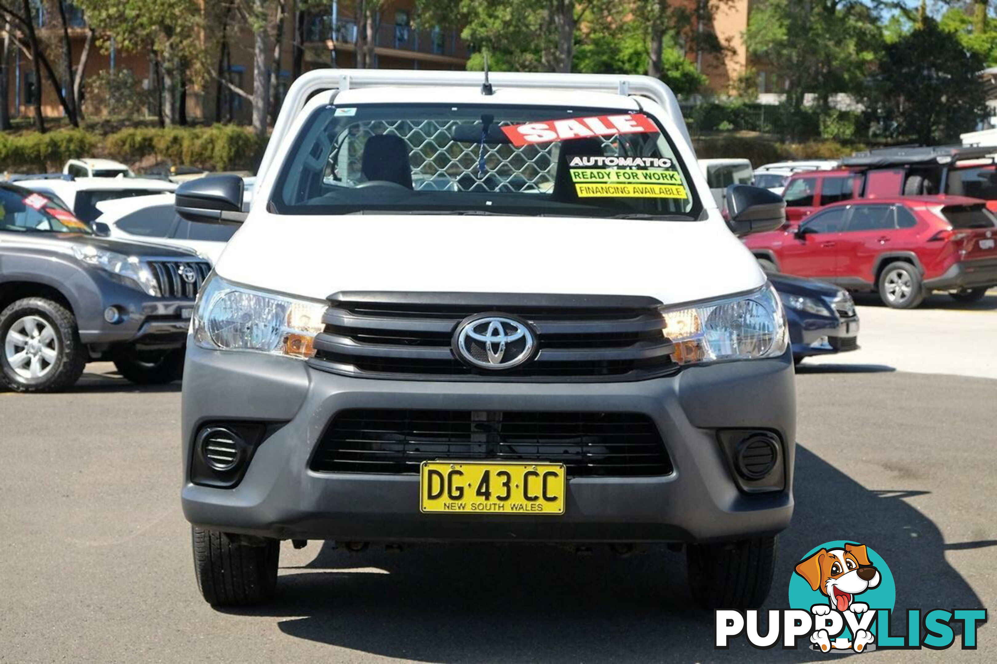 2017 TOYOTA HILUX WORKMATE TGN121R MY17 CAB CHASSIS