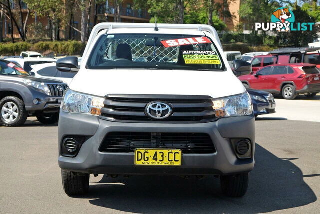 2017 TOYOTA HILUX WORKMATE TGN121R MY17 CAB CHASSIS