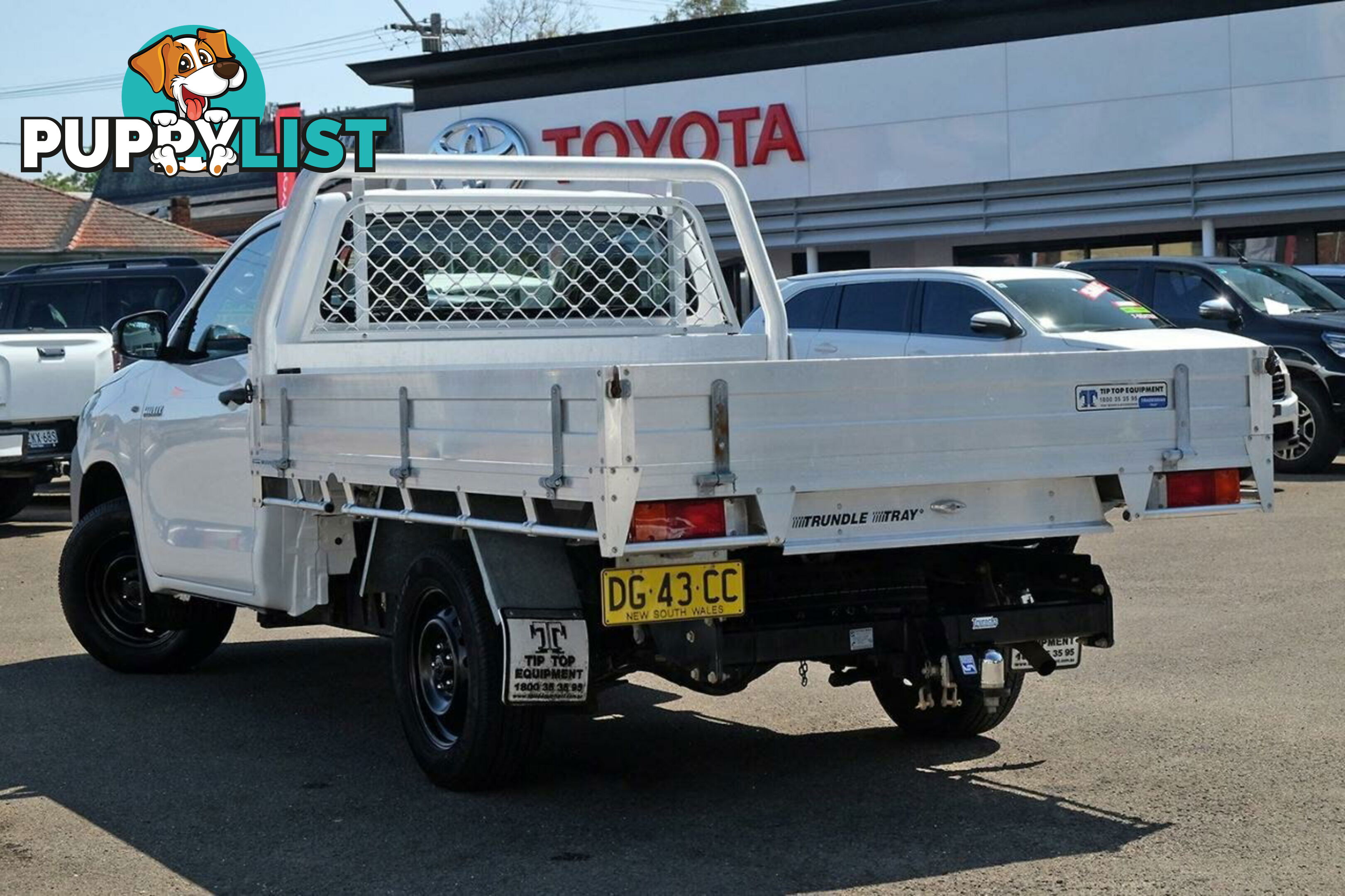 2017 TOYOTA HILUX WORKMATE TGN121R MY17 CAB CHASSIS