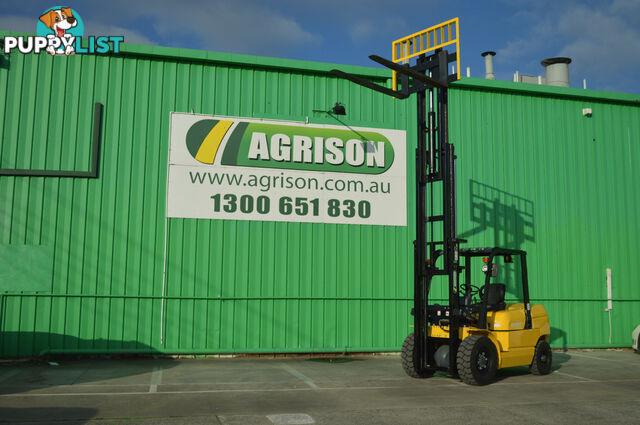  5 Tonne Forklift - 3 Stage Cont. Mast - Nationwide Delivery - PRICE SLASHED TO $32,990 INC GST