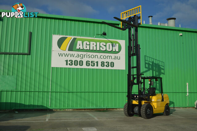  5 Tonne Forklift - 3 Stage Cont. Mast - Nationwide Delivery - PRICE SLASHED TO $32,990 INC GST