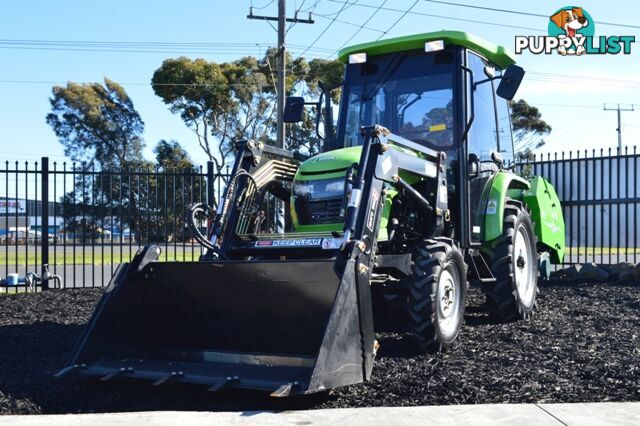  40hp CDF Cabin + 6ft Slasher + FEL + 4 in 1 Bucket