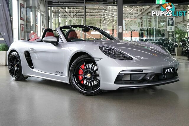 2022 Porsche 718 Boxster PDK GTS 4.0 982 MY22 Convertible