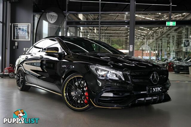 2017 Mercedes-Benz CLA-Class CLA45 AMG SPEEDSHIFT DCT 4MATIC C117 808+058MY Coupe