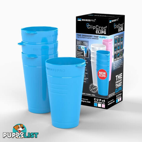 ClipCrocÂ® Cup Set (pack of 4)