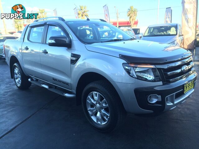 2014 FORD RANGER WILDTRAK 3.2 (4x4) PX CREW CAB UTILITY