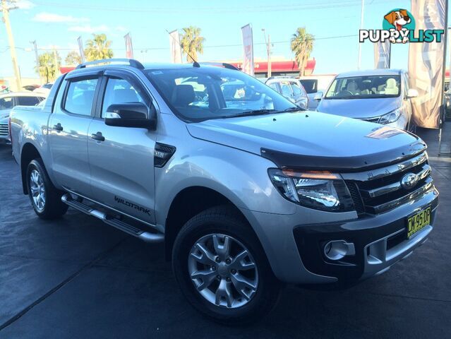 2014 FORD RANGER WILDTRAK 3.2 (4x4) PX CREW CAB UTILITY