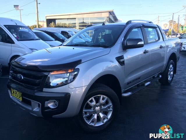 2014 FORD RANGER WILDTRAK 3.2 (4x4) PX CREW CAB UTILITY