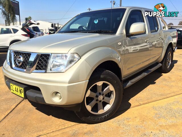 2011 NISSAN NAVARA ST (4x4) D40 DUAL CAB P/UP