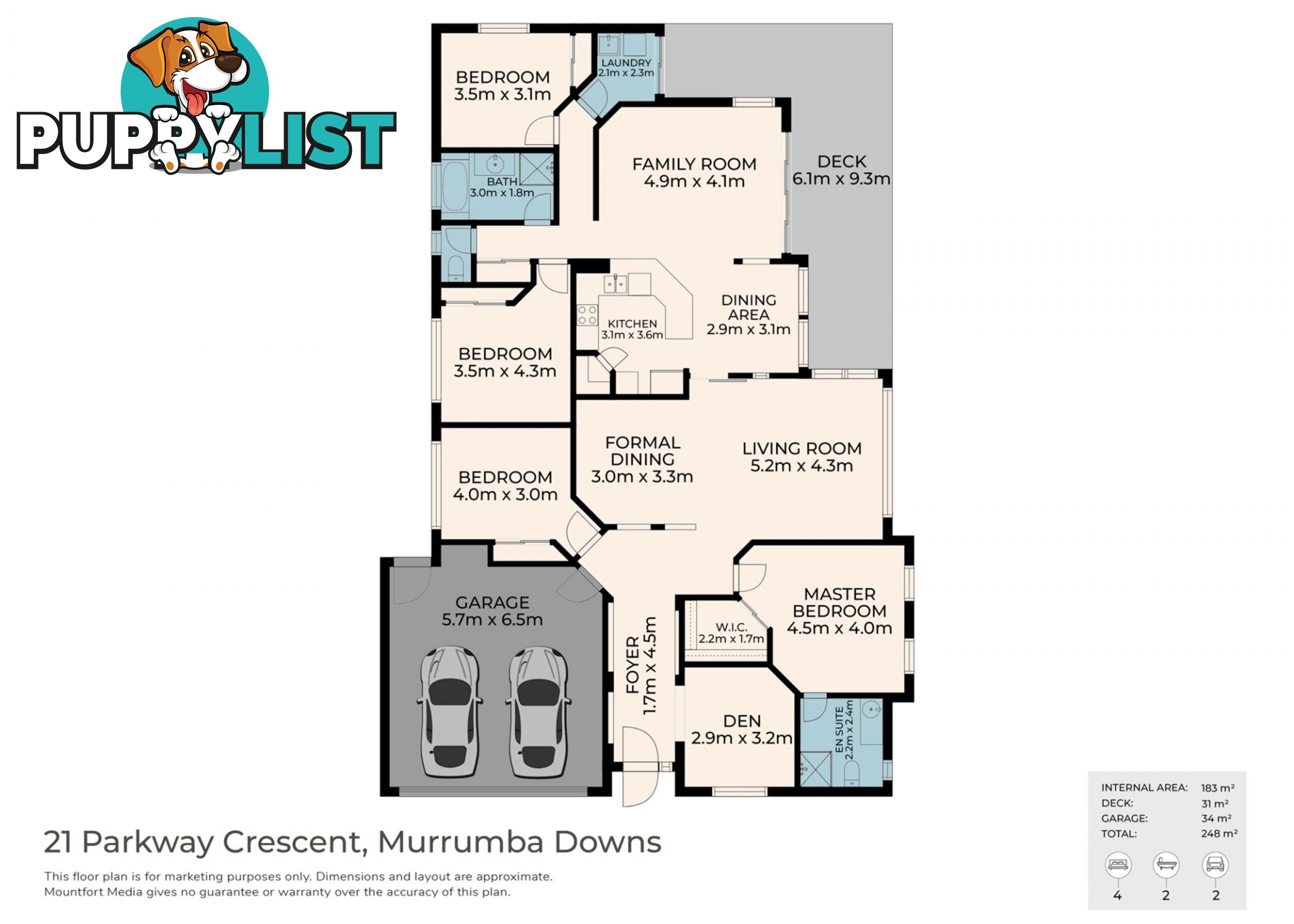 21 Parkway Crescent Murrumba Downs QLD 4503