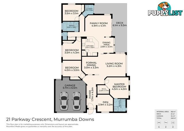 21 Parkway Crescent Murrumba Downs QLD 4503