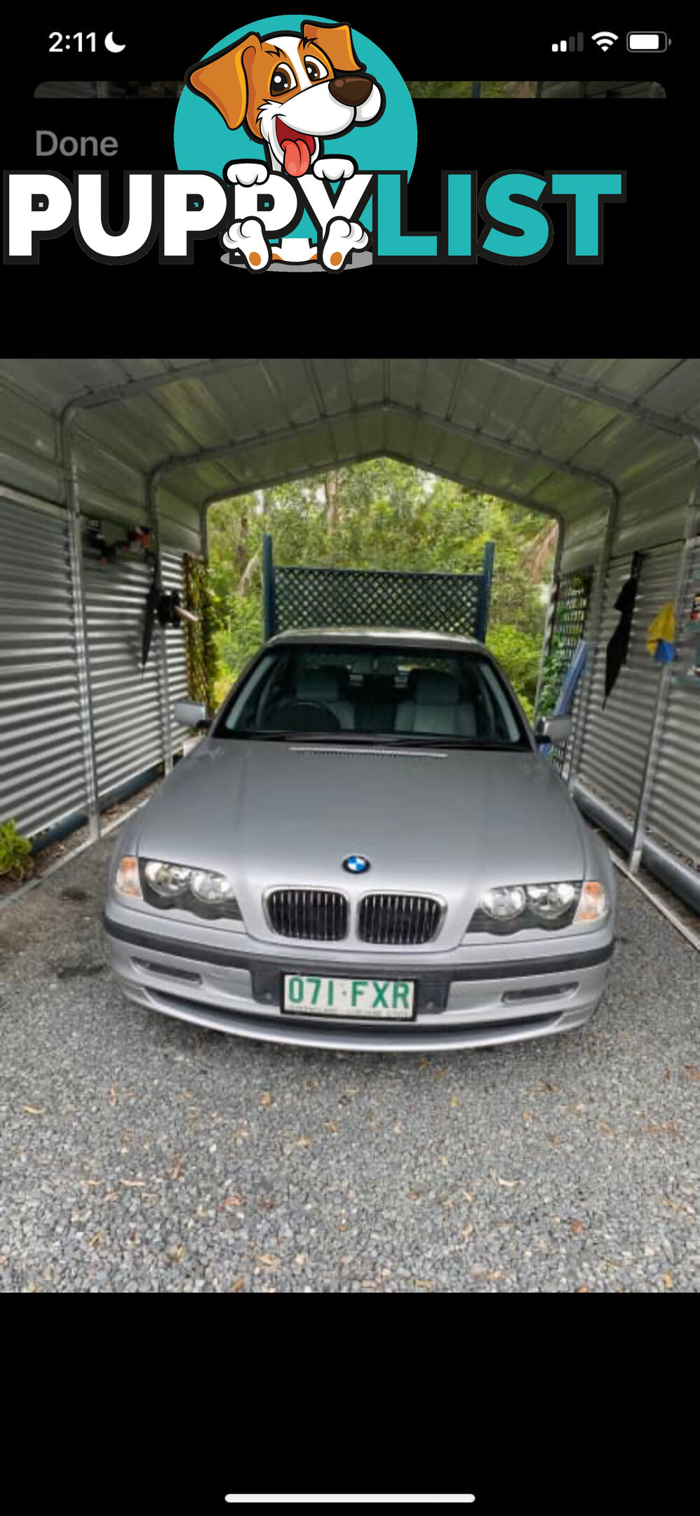 2001 BMW 3 Series 325 LUXURY Sedan Automatic