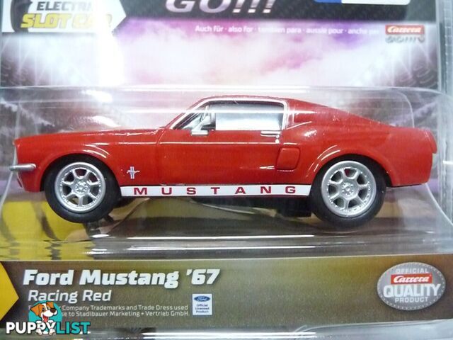 Carrera Go Ford Mustang 67 Racing Red Scale 1:43 - CARRERA - Does not apply