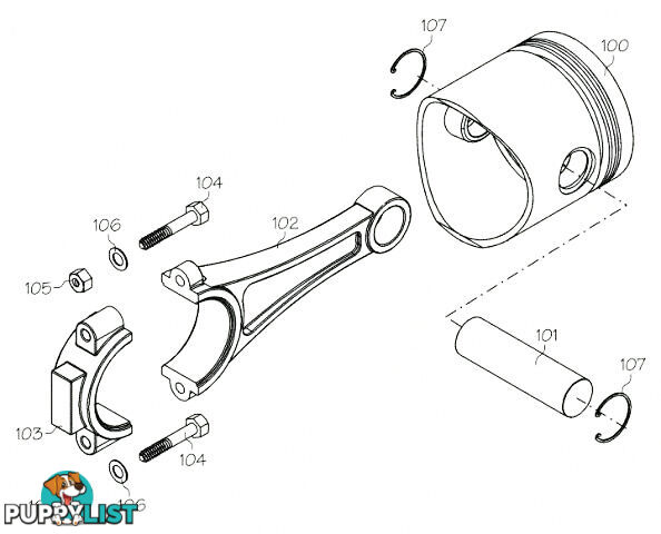 S1049 (YS ENGINE PART) PLUNGER 50ST