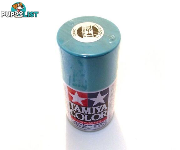 TS-41   TAMIYA ACRYLIC SPRAY PAINT  CORAL BLUE - TAMIYA PAINTS &amp; Accessories