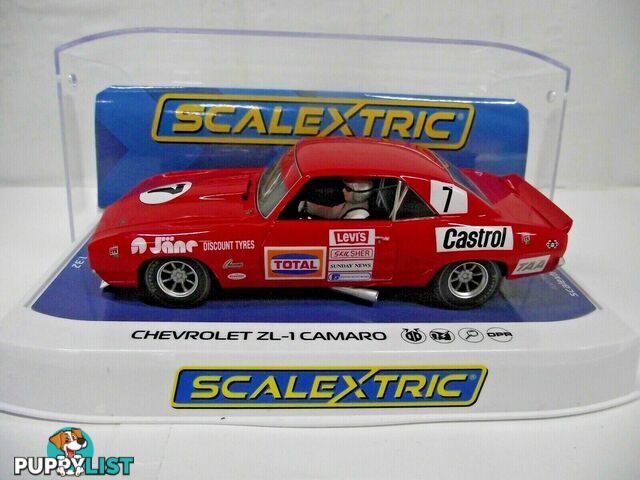 Scalextric C4172 1:32 Chevrolet ZL-1 Camaro Bob Jane No.7 ATCC Slot Car - SCALEXTRIC - Does not apply