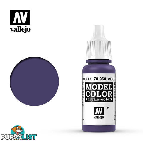 VALLEJO MODEL COLOR VIOLET 17ML AV70960 - VALLEJO