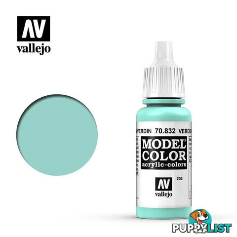 VALLEJO MODEL COLOR VERDIGRIS GLAZE17M AV70832 - VALLEJO