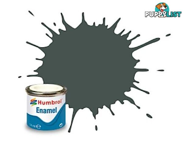 244   HUMBROL ENAMEL PAINT GRUN MATT - HUMBROL