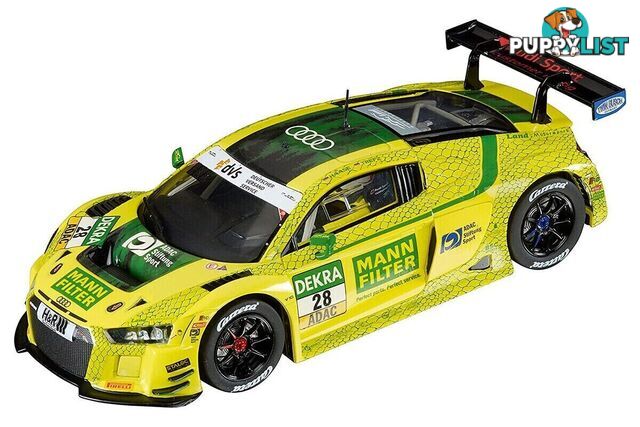 Carrera EVO 1:32 AUDI R8 LMS GT3 MANN FILTER land MS No.28 slot car also suits  scalextric - CARRERA - Does not apply