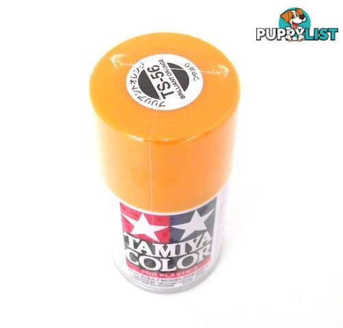 TS-56   TAMIYA ACRYLIC SPRAY PAINT  BRILLIANT ORANGE - TAMIYA PAINTS &amp; Accessories