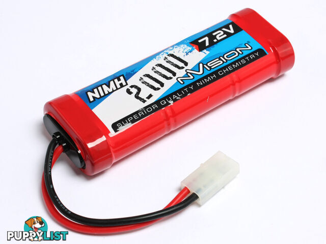 NVISION NVO NIMH 2000MAH 7.2V TAMIYA PLUG - NVISION NVO