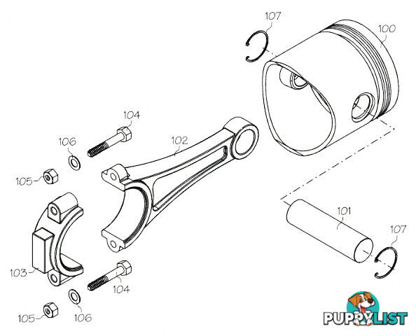 F1254 (YS ENGINE PART) HIGH SPEED NEEDLE