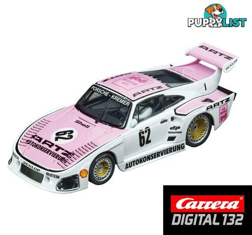 Carrera EVO DIGITAL 1:32 Porsche Kremer 935 No62 K3 slot car also suits  scalextric - CARRERA - Does not apply