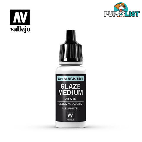 VALLEJO GLAZE MEDIUM 17ML AV70596 - VALLEJO