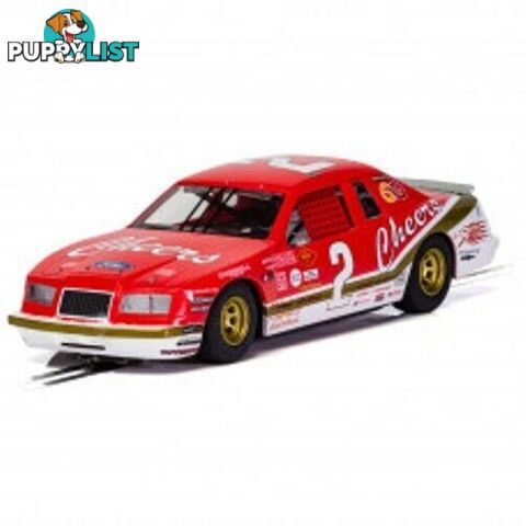 Scalextric C4067 Ford Thunderbird Red/White/Gold Cheers No2 slot car also suits Carrera - SCALEXTRIC - Does not apply