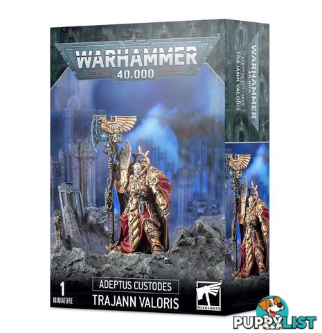 Warhammer 40&#44;000 Adeptus Custodes Trajann Valoris - WARHAMMER 40K