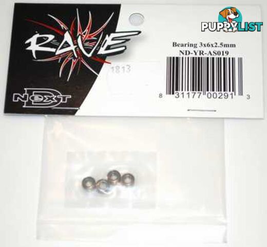 BEARING 3X6X2.5MM