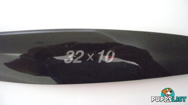 XOAR PROP 32X10 HOLLOW CARBON FIBRE 2 BLADE - XOAR