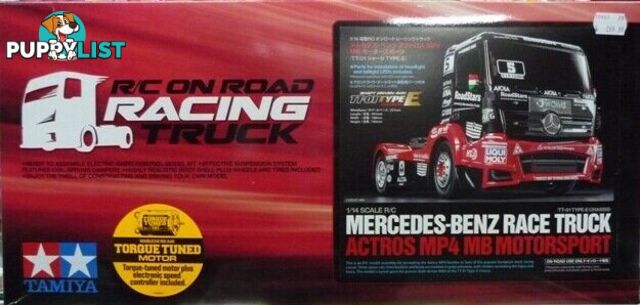 Tamiya (58683-600) 1:14 Mercedes-Benz Race Truck Actros MP4 MB Motorsport - Does not apply