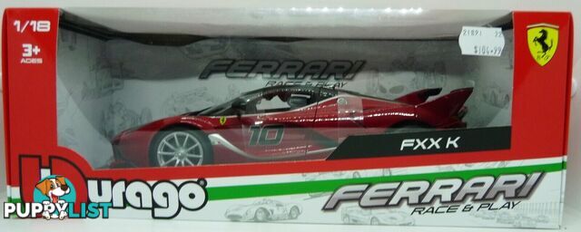 BBURAGO 16010 1/18 Ferrari FXX K - Does not apply